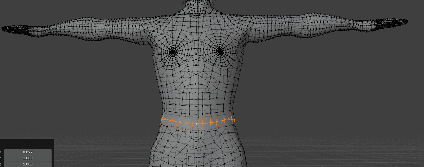 Mino VTuber model topology